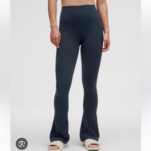 Navy Mini flare Align Lululemon Pants 31” inseam